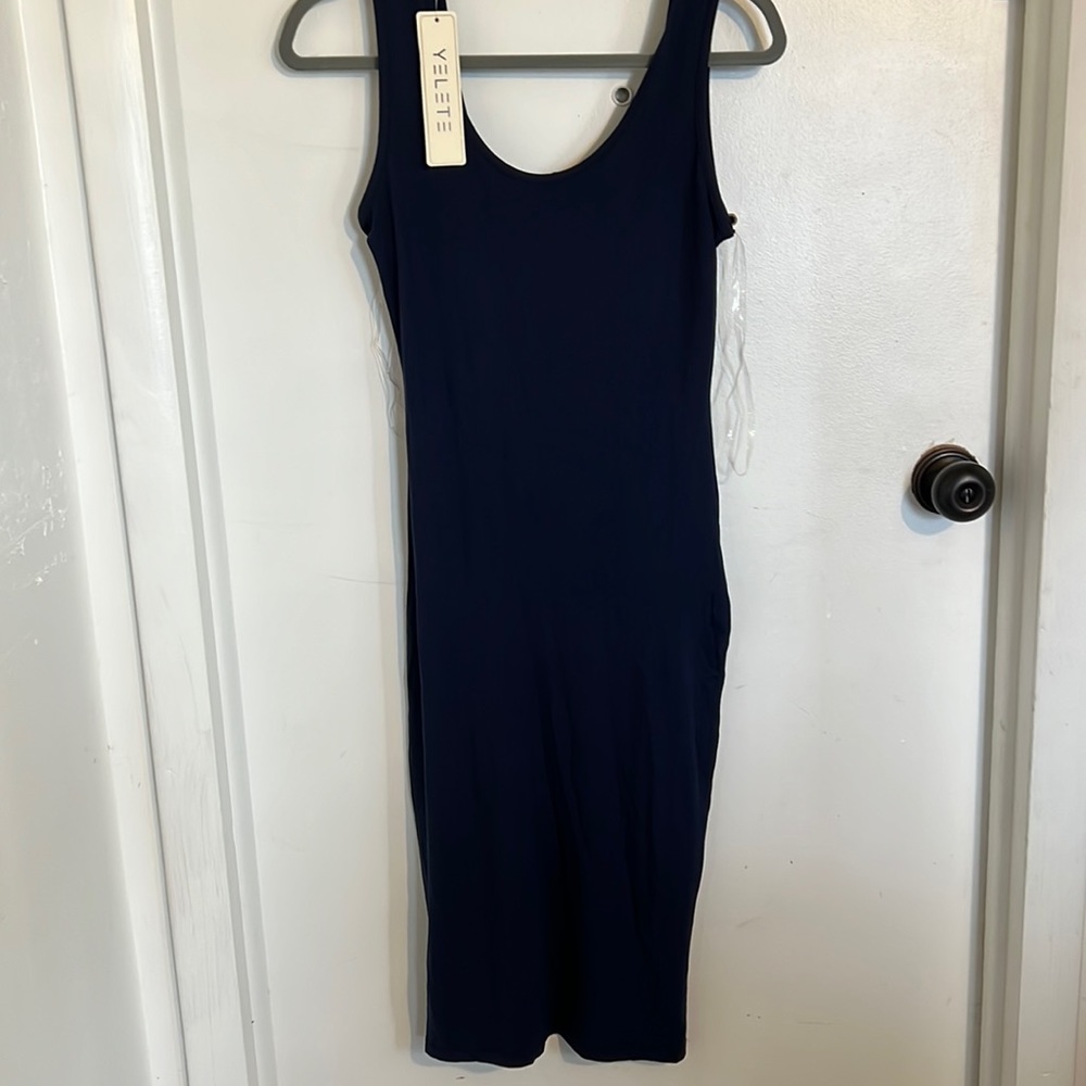 Navy dress. NWT.